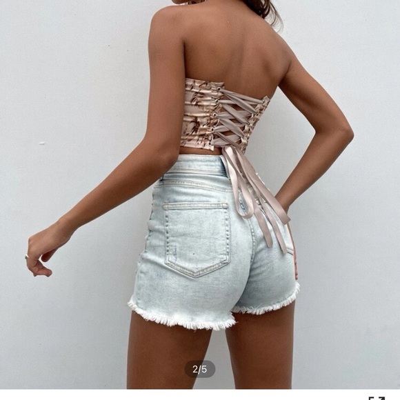 Crop tube blouse - Picture 2 of 4